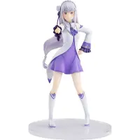 Kadokawa Games Re:zero Starting Life In Another World Pvc Emilia 17 Cm Figure Bleu