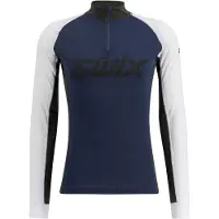 Swix - Sous-vêtement thermique - Racex Classic Half Zip M Dark Navy Bright White pour Homme - Taille S