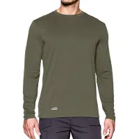 Under Armour T-Shirt Homme Tactical UA Tech Manches Longues Vert LG