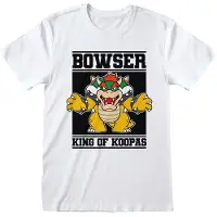 Heroes Super Mario - Bowser King Of Koopas - T-Shirt Unisex (L)