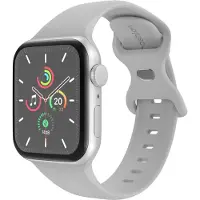 IMoshion Bracelet en silicone⁺ pour Apple Watch | 44/45/46/49 mm - Taille M/L - Fog