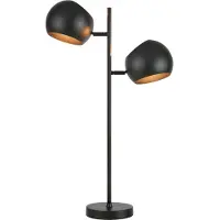 Markslöjd Lampe de Table , Edgar, Noir, Salon / séjour, Métal, Moderne