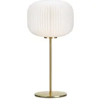 Markslöjd SOBER lampe de table laiton brossé 1 lumière