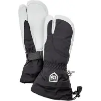 Hestra Heli Ski, 3 doigts gants de ski, femmes, noir