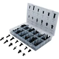 Bgs Assortiment de clips de fixation automobile universel 192pcs - 9780