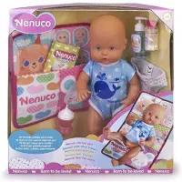 Big Buy Cooking Poupée bébé avec accessoires Nenuco Oops What A Wee ! Famosa (35 cm)