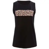 Blueball Sport Slim Show Sleeveless T-shirt Noir M Femme