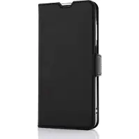Wave BookCase, Samsung Galaxy A25, musta (Samsung Galaxy A25 5G), Coque pour téléphone portable, Noir