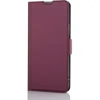 Wave BookCase -suojakotelo, Honor 90 Lite, Smoky Sangria (Honor 90 Lite), Coque pour téléphone portable, Violet
