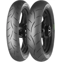Mitas Mc 50 Tl 56h Nhs Sport Rear Tire Argenté 100 / 90 / R18