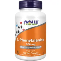 Now L-phénylalanine 500 mg 120 capsules végétales