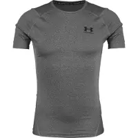 Under Armour T-Shirt fonctionnel gris chiné / noir / blanc