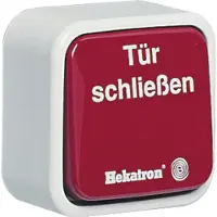 Hekatron Vertriebs GmbH Handauslösetaster HAT 02 Auf-/Unterputz (6500143)