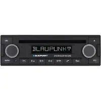 Blaupunkt Autoradio Stockholm 400, format 1-DIN, avec radio numérique DAB+, port USB, lecteur CD et connectivité Bluetooth