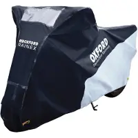Oxford Outdoor Cover Rainex Black/Silver - Moto / Scooter - S