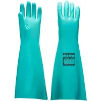 Portwest - Gants de protection chimique en nitrile extra long 48cm