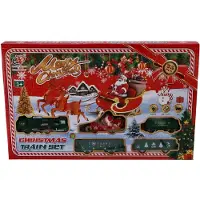 Top 1 Toys Kersttrein met Licht en Geluid 25-delig