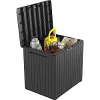 Keter Coffre City storage box 113 lit., de rangement, anthracite