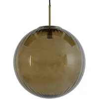 Light & Living Lampe suspendue Magdala Ø 40 cm d’ambre