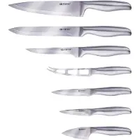 Alpina Set de couteaux en acier inoxydable - 7 pièces