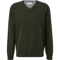s.Oliver Pull-over vert chiné