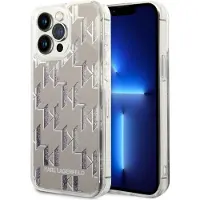 Karl Lagerfeld Klhcp14xlmnms Iphone 14 Pro Max 6.7 Liquid Monogram Phone Case Clair
