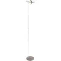 Steinhauer Lampadaire de conception Zenith Led Gris métallique