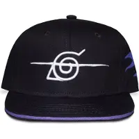 Difuzed Casquette Anime de - Shippuden - Symbole - pour Unisexe - noir - Taille Standard
