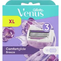 Procter & Gamble Lames de rasoir Gillette Venus Comfortglide Breeze pour femmes - 16 recharges - Pack économique (2 x 8 pièces)