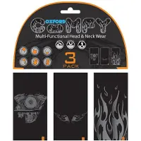 Oxford Tour de cou Comfy HD Graphics - jeu de 3