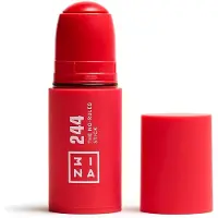 3INA The No-Rules Stick crayon multifonctionnel yeux, lèvres et joues teinte 244 - Red 5 g