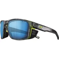 Julbo - Lunettes de soleil - Shield Noir/Jaune Spectron HD4 Polarized
