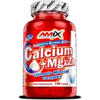 Amix Calcium Magnesium Zinc Tablets 100 Units Rouge