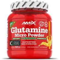 Amix Glutamine Micro Powder Amino-acids Mango 360g Rouge