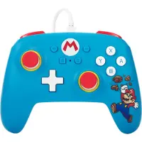 PowerA Switch Wired Controller Mario Power A Bleu