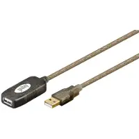 Goobay 68876 câble USB USB 2.0 5 m USB A Noir