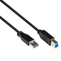 Pro goobay - Câble USB - USB Type B (P) pour USB type A (P) - USB 3.0 - 5 m - noir