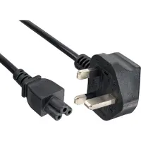 InLine 4043718032662 Noir 2 m BS 1363 Coupleur C5