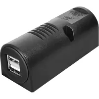 Procar Alimentation USB : 2 prises USB A. Tension d'alimentation : 12÷24 V CC. Intensité nominale : 5 A, Adaptateur pour véhicule, Noir