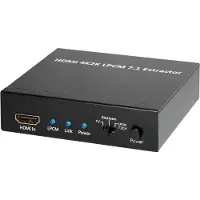 Roline Extracteur Audio HDMI 4K2K LPCM 7.1
