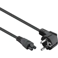 ACT Powercord connecteur de courant CEE7/7 mâle (angle)