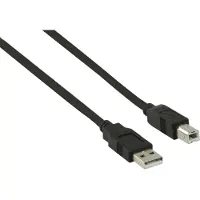 MediaRange K5255SW.5 USB2.0 Anschlusskabel A-B,St.-St.,5,0m,schwarz,Classic
