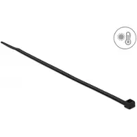 DeLOCK Attache-rouleau - 200 mm - Noir -