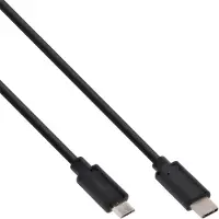 S-Conn 77145-1.8 1.8m USB C Micro-USB B Mâle Mâle Noir Câble USB (77145-1.8)