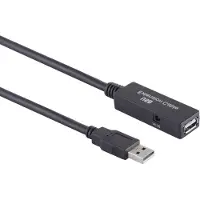 S-Impuls S/CONN maximum connectivity Rallonge USB 2.0, ACTIVE, A mâle vers A femelle, USB 2.0, 5,0m (5 m, USB 2.0)