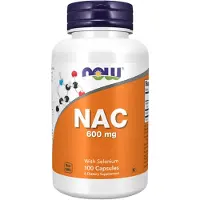 Now , NAC avec Sélénium, 100 Gélules