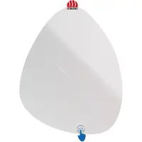 SaniGoods Miroir LED avec éclairage, miroir mural, interrupteur à simple pression, anti-condensation, 80x60 cm