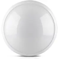 V-TAC Dômes lumineux à LED avec capteur - micro-ondes - blanc - 296mm - IP44