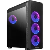 Chieftec Scorpion 4 Tour Midi Noir (GL-04B-UC-OP)