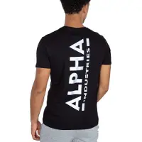 Alpha industries T-Shirt noir / blanc